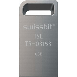 Swissbit TSE, USB, 8 GB, Laufzeit 5 Jahre, vereinzelt